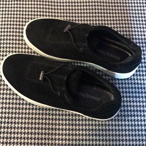 Donald J Pliner suede loafer